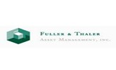 Fuller & Thaler Asset Management Inc.