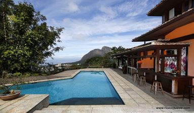 Hotel Immense villa for sale in Gávea on a 63.000m2 land in a private condominium.in Rio de Janeiro, Brazil